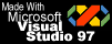 Made With Microsoft Visual Studio 97